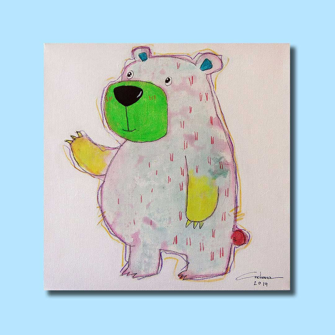 ANCHANA ANC30X30115KJ original paintings