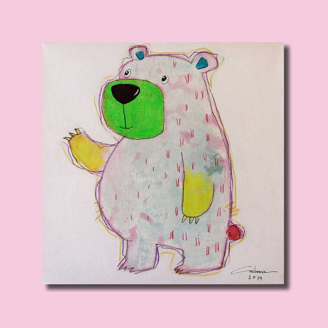 ANCHANA ANC30X30115KJ original paintings