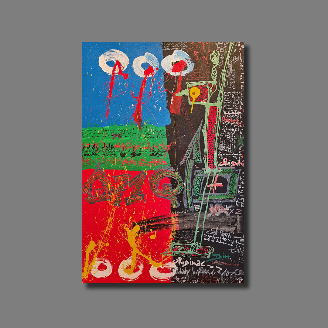DIMITRI ZOELLIN DIM73X11021FE original paintings