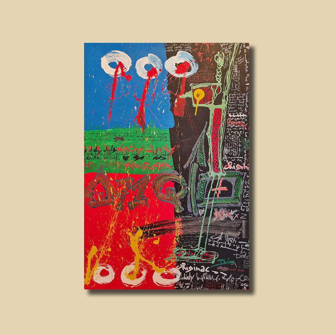 DIMITRI ZOELLIN DIM73X11021FE original paintings