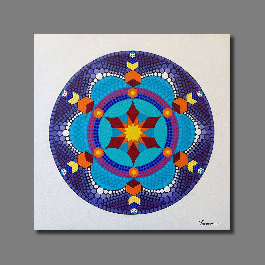 MANDALA MAN55X554KJ original paintings