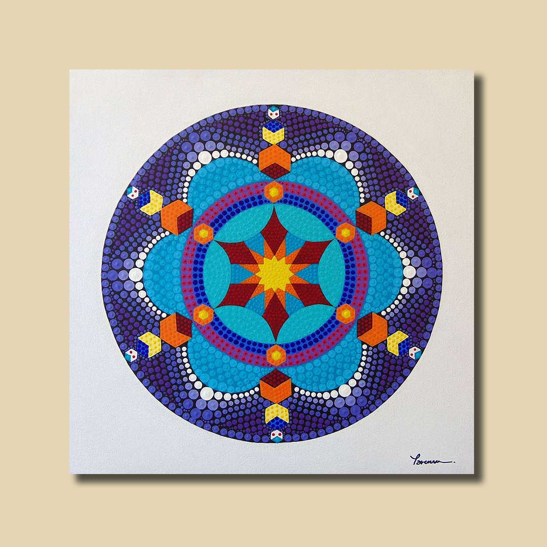 MANDALA MAN55X554KJ original paintings