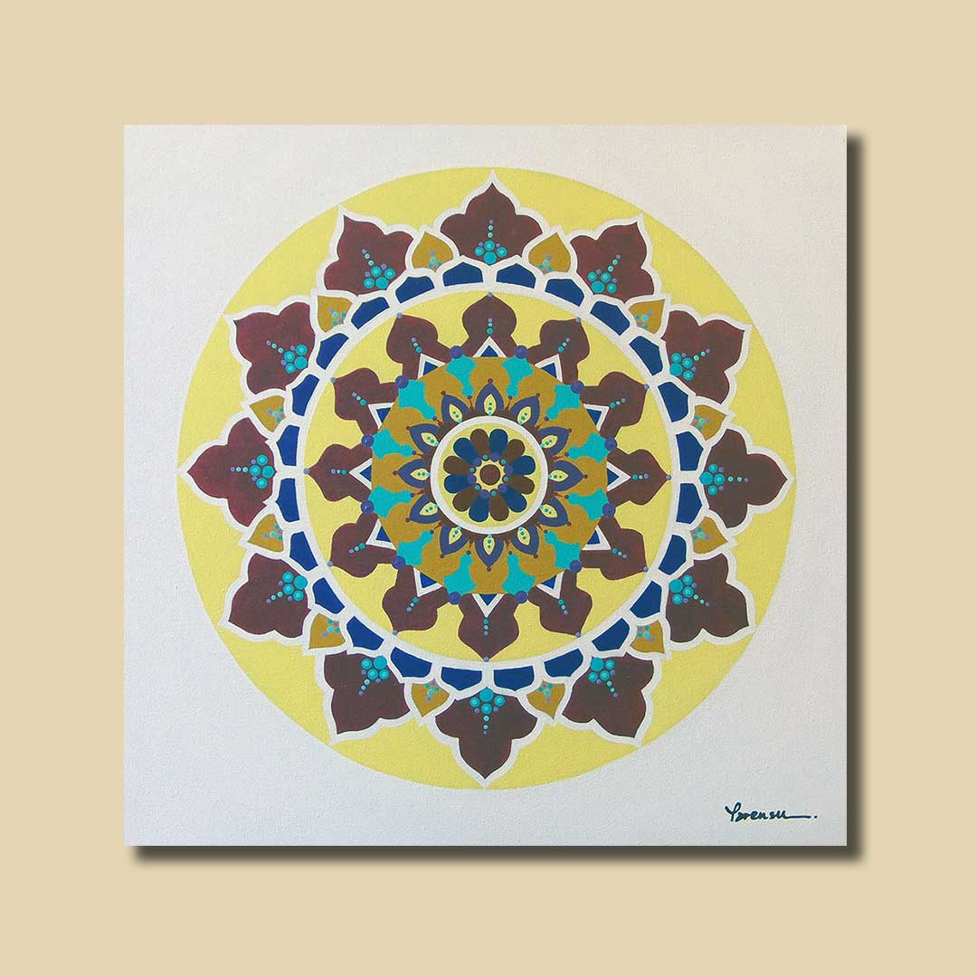 MANDALA MAN55X559KJ original paintings