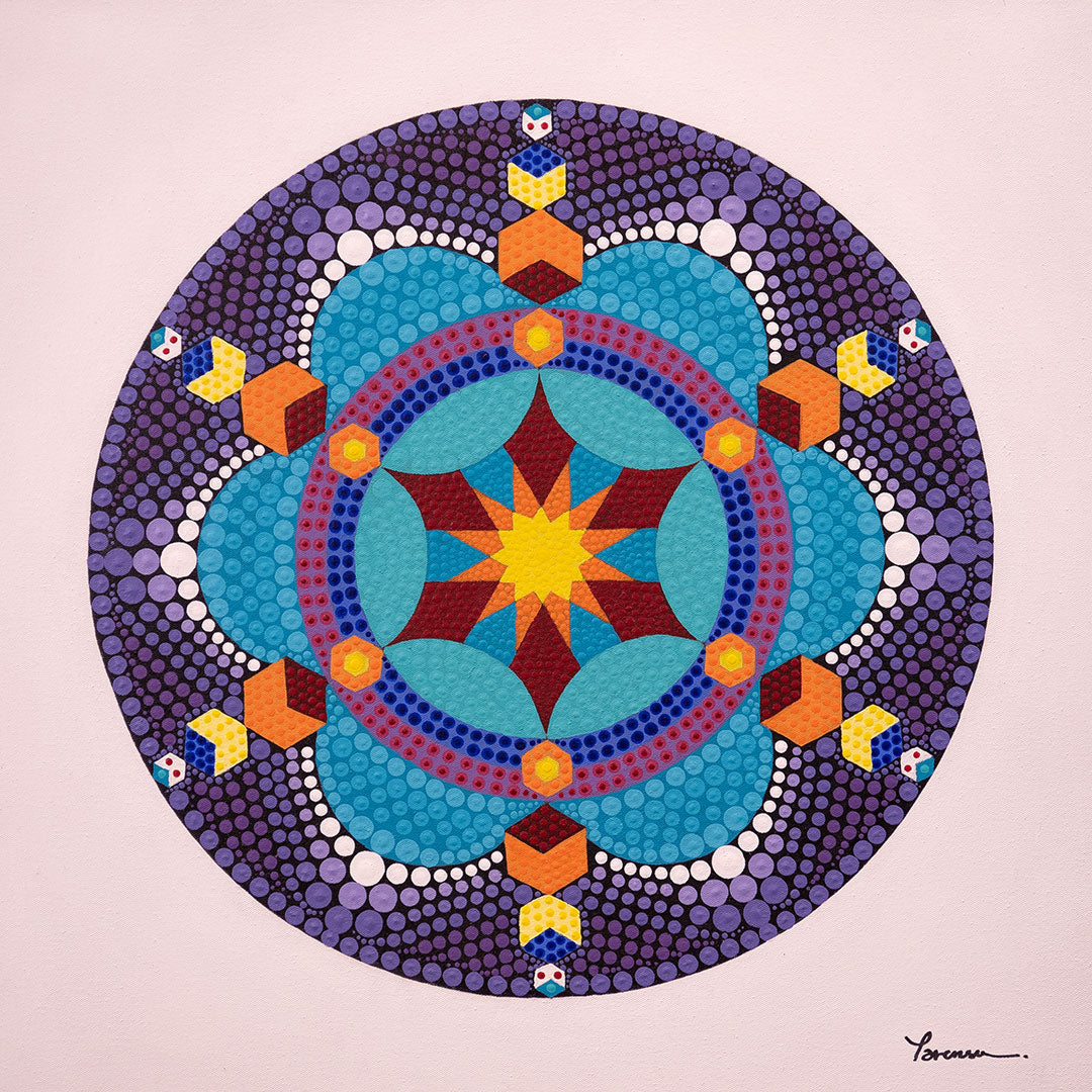 MANDALA MAN55X554KJ original paintings