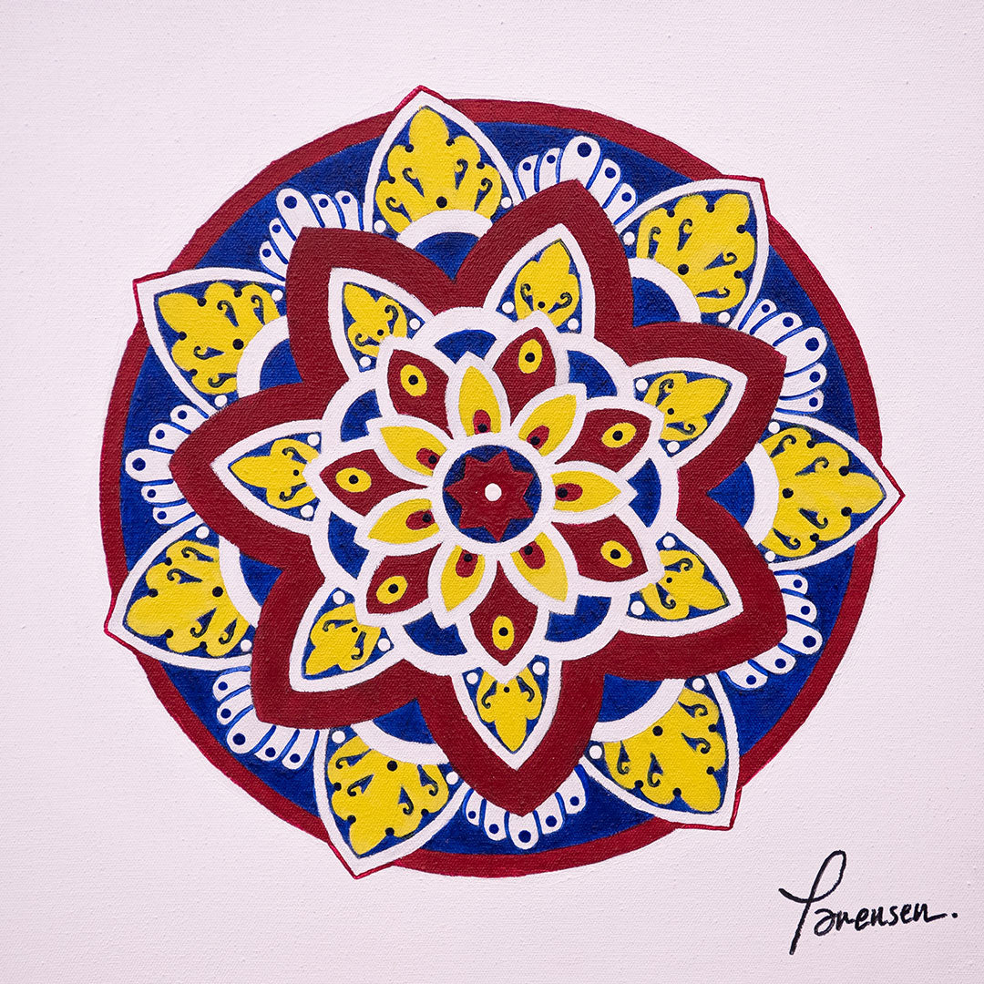 MANDALA MAN35X352KJ original paintings