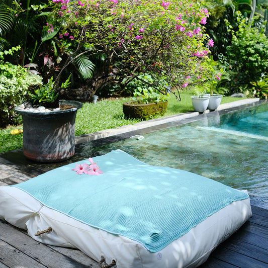 Pandai Beach Mat Aqua PANBEMSAQU original paintings