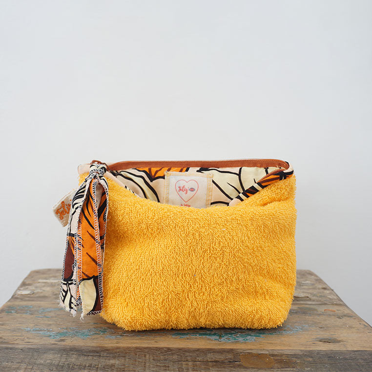 Teratai Beach Pouch Ginger