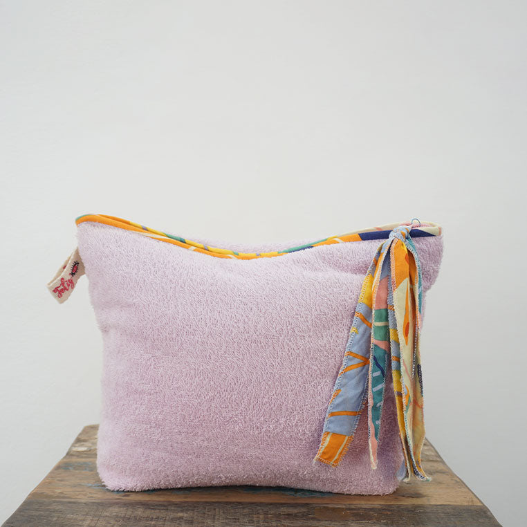 Teratai Beach Pouch Lychee