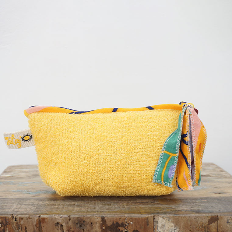 Teratai Beach Pouch Mandarin