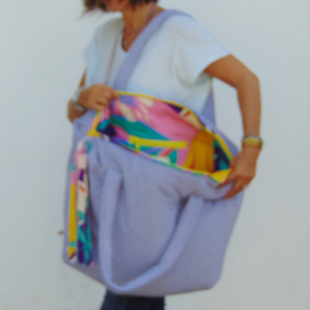Lambai Beach Bag Sweet Potato LAMBAGOSSWP original paintings